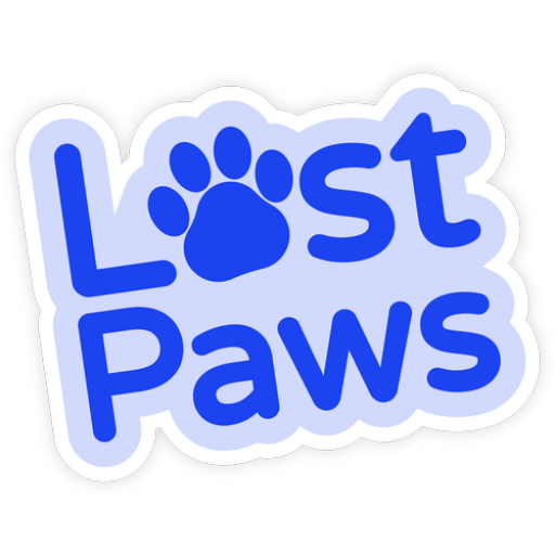 Lost Paws logo